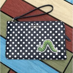 KATE SPADE  INCHWORM MEDIUM L-ZIP WRISTLET Bag